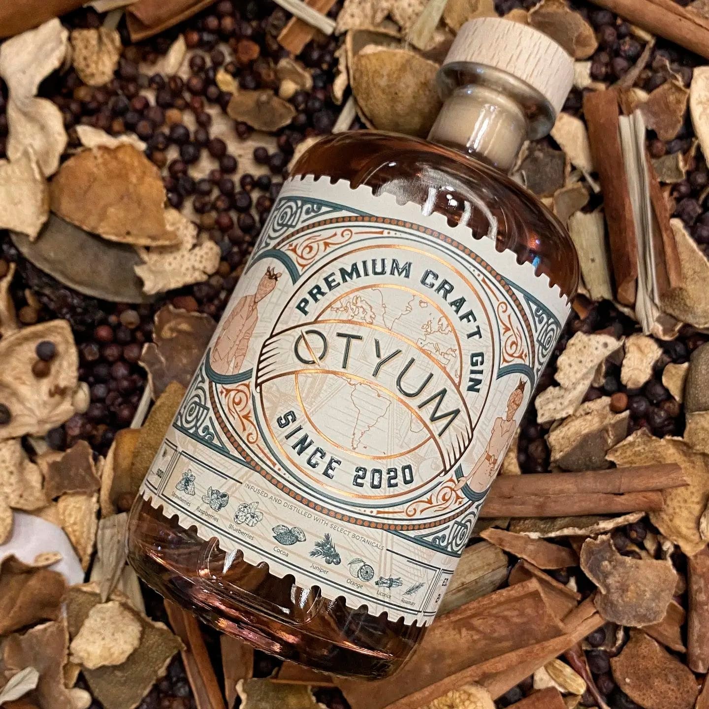 Etiqueta para botella Otyum